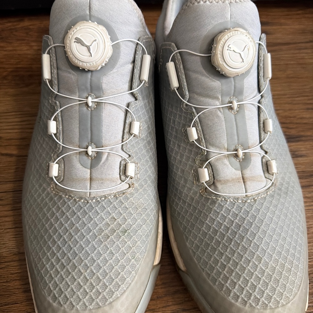 Puma ProAdapt Disc Golf Shoes Gray Waterproof Men’s Size 10.5 BOA
